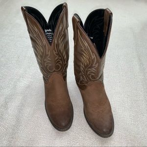 Laredo women's leather cowboy boots Sz 7.5